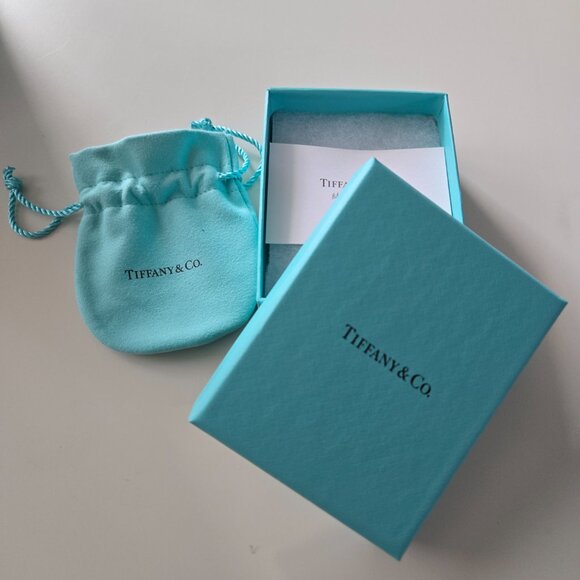 Tiffany & Co. Blue Gift Bag, Box, Jewelry Pouch and Ribbon - Picture 2 of 7